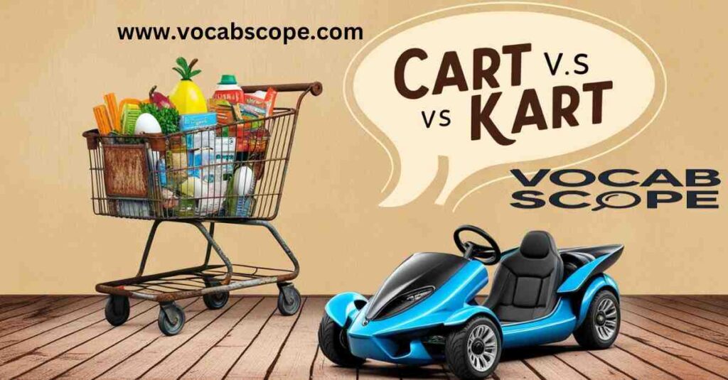 Cart vs Kart Which Spelling to Use