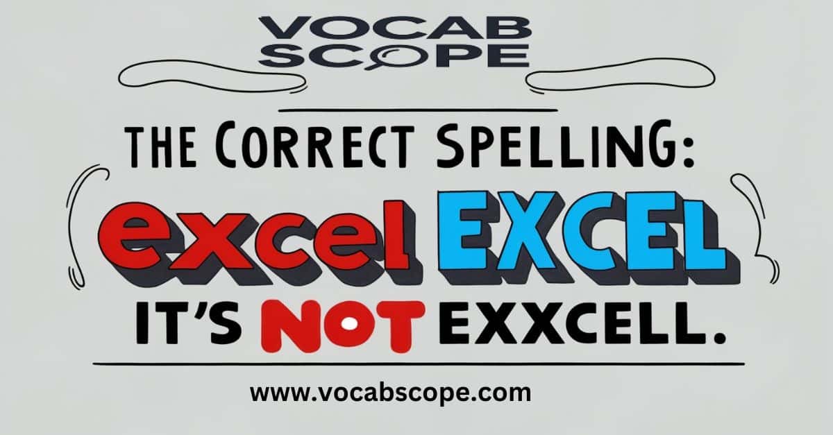 excell-or-excel-what-is-the-correct-spelling